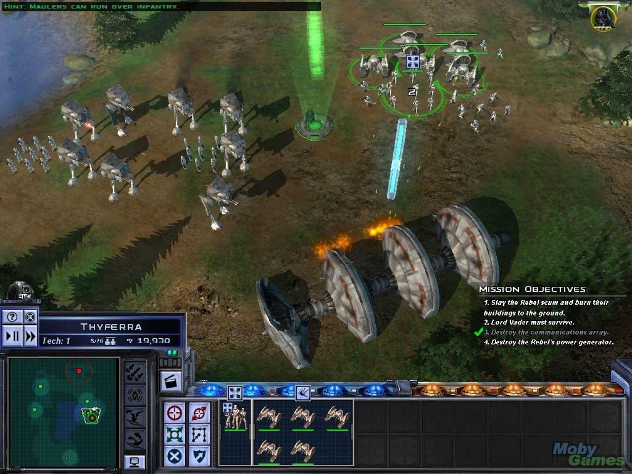 [23/10/2008] Leservorschlag- Im Echtzeit-Strategiespiel Star Wars: Empire at War übernehmen wir die Kontrolle über das galaktische Imperium oder über die Rebellenallianz und kämpfen uns mit unseren Truppen durch die verschiedenen Missionen.