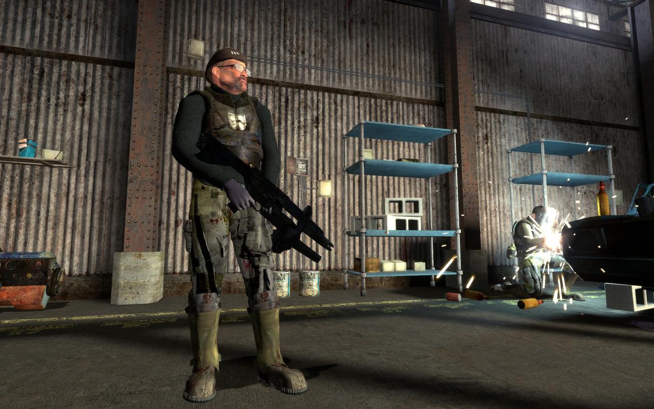 [11/10/2008] Screenshot aus einer vergangenen Version der Cinematic Mod.