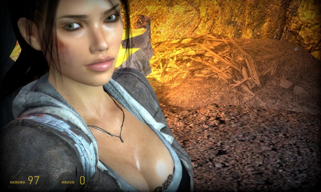 [05/10/2008] Screenshot aus einer vergangenen Version der Cinematic Mod.