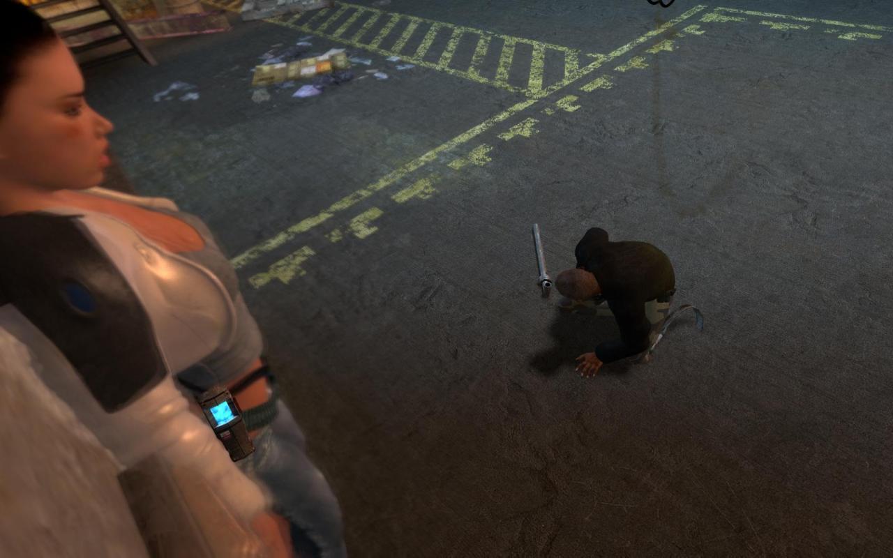 [18/10/2008] Screenshot aus einer vergangenen Version der Cinematic Mod.