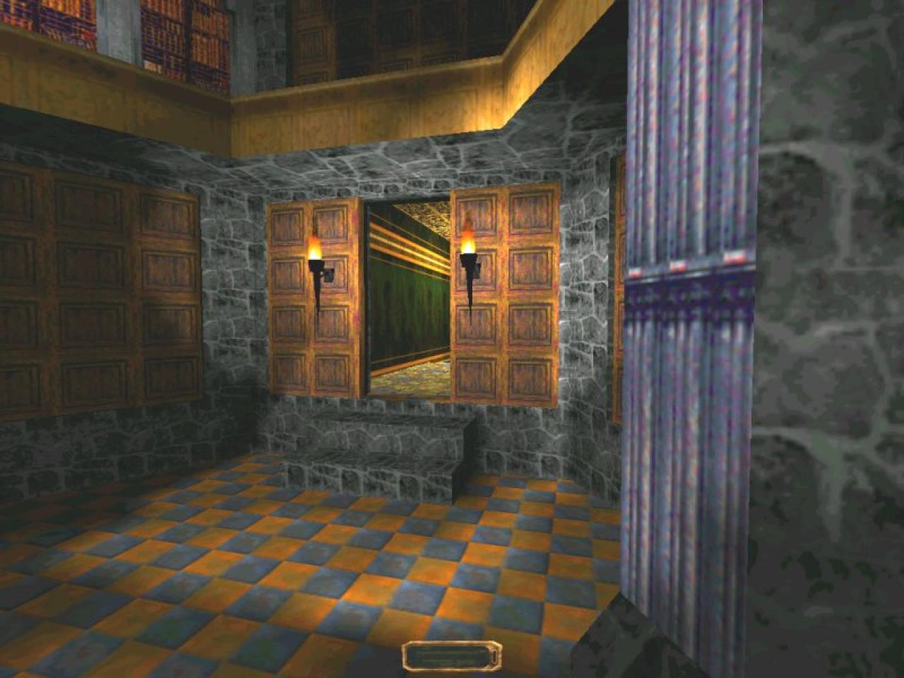 [27/11/2008] Die Art des Bodenbelags spielt in Thief: The Dark Project eine wichtige Rolle. Auf Fliesen macht der Meisterdieb größeren Lärm, als auf Teppichböden. 