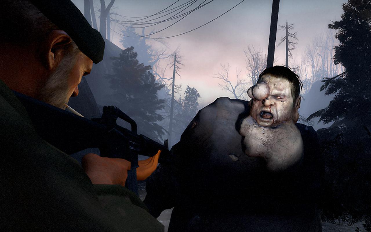 [05/11/2008] Left 4 Dead (2008) - Im Versus-Modus können Spieler die Seiten wechseln und in einen der vier besonderen Infizierten (in der Fortsetzung sieben) Boomer, Smoker, Hunter und Tank schlüpfen. Die Einteilung wird vom Spiel vorgegeben. 
