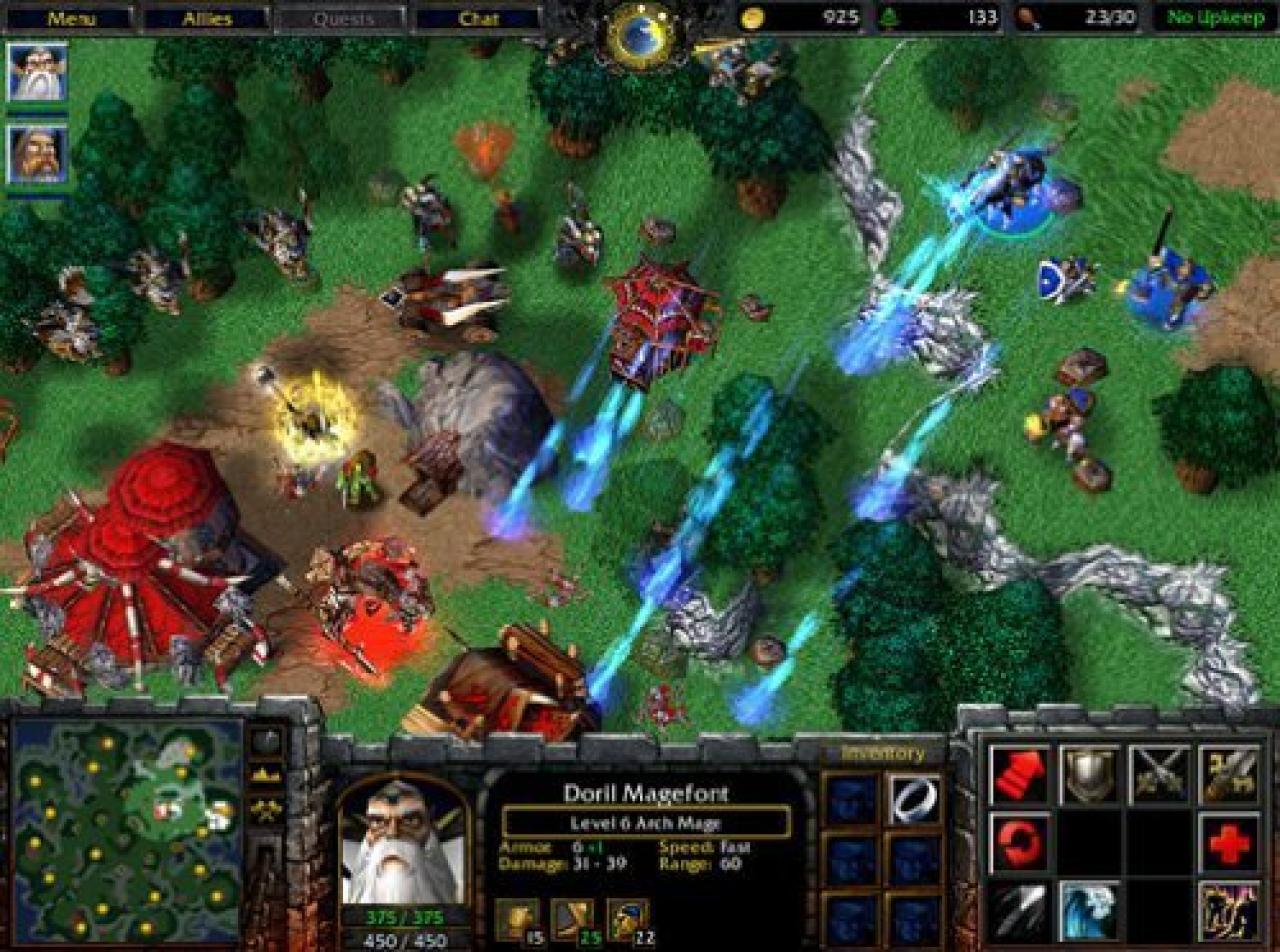 [27/11/2008] Platz 3 mit 8,97 Prozent der Stimmen: Warcraft 3 - Das Echtzeit-Strategiespiel wird nicht zuletzt aufgrund zahlloser Funmaps nie wirklich langweilig. Man denke nur an DotA, Tower Defense, Hero Siege, und, und, und...
