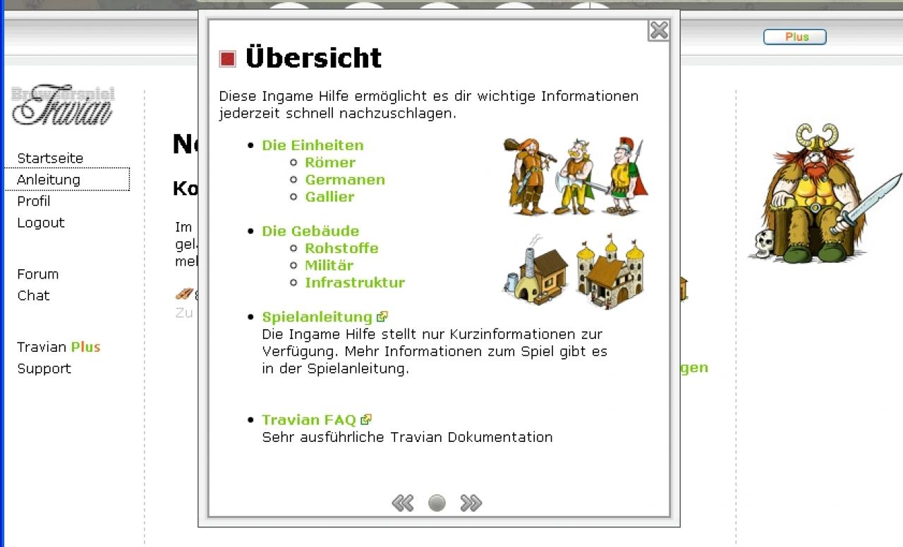 [28/11/2008] Die Übersicht liefert Informationen über nahezu alle Details des Spiels.