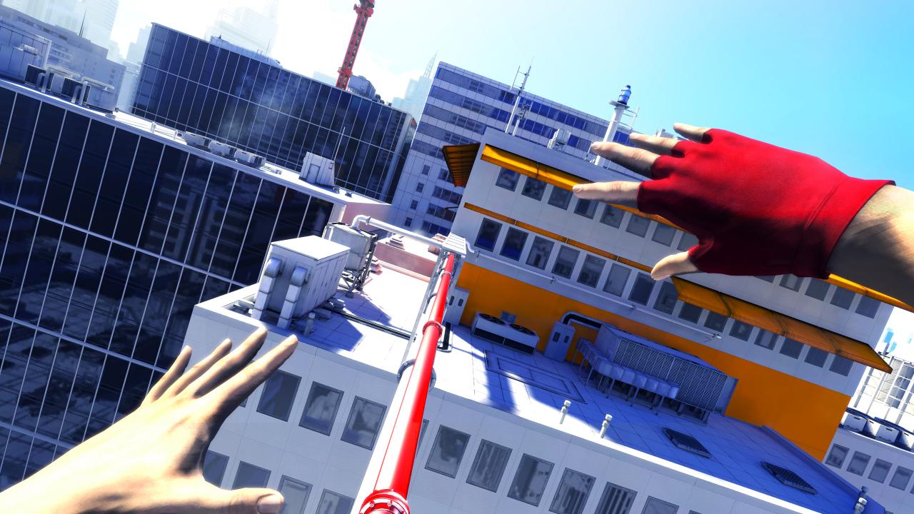 [25/11/2008] In Mirrors Edge geht es vor allem um Eins: Rennen. Zunächst noch ganz entspannt über die Dächer der futuristischen Stadt, findet ihr euch später auf der Flucht vor dem Militär wieder. Adrenalin pur, völlig ohne Gewalt zu verüben.