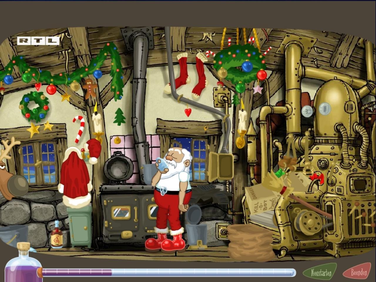 [18/12/2008] Murphys Gesetz: Der Weihnachtsmann erlebt den schlimmsten Morgen aller Zeiten.