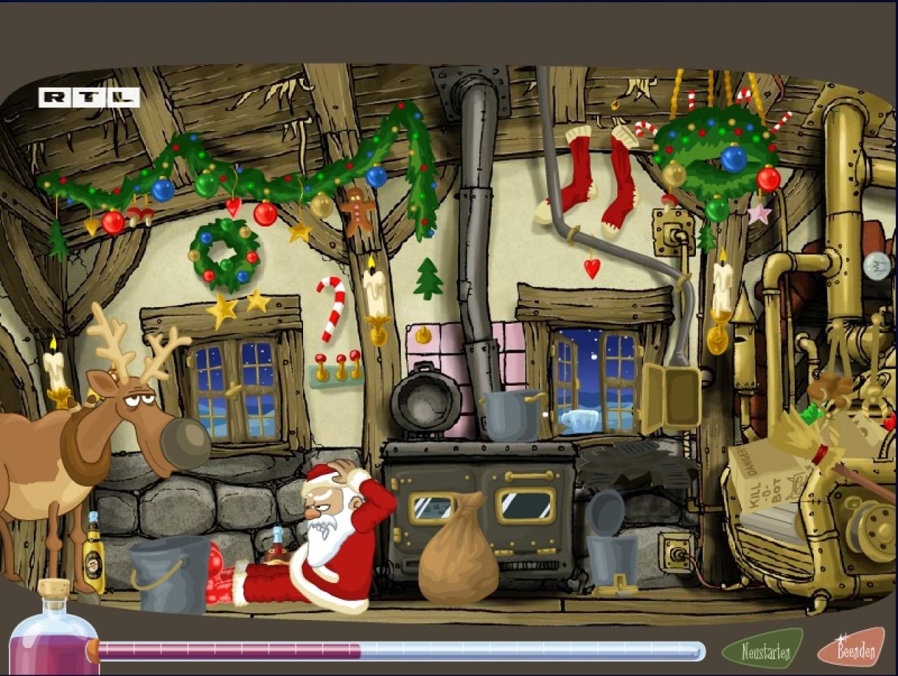 [18/12/2008] Murphys Gesetz: Achten Sie genau darauf, was der Weihnachtsmann treibt.