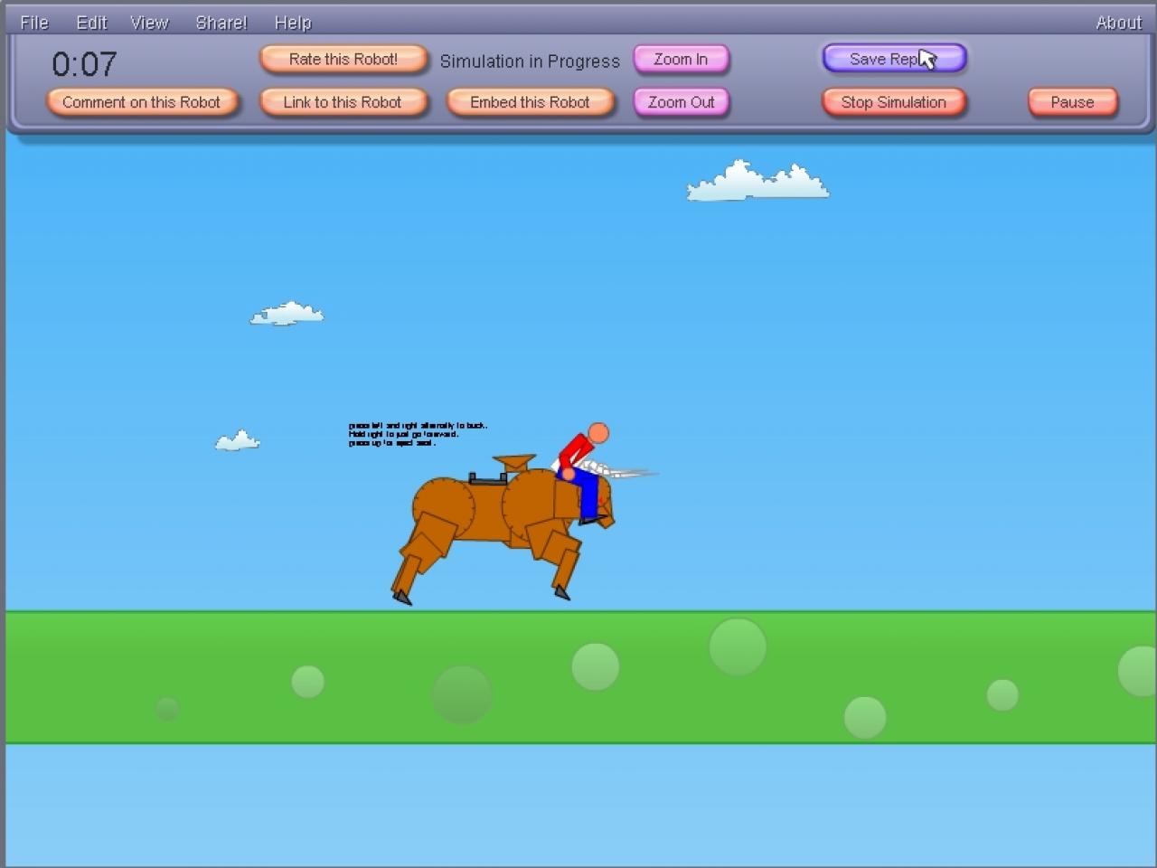 [04/12/2008] Viel Spaß mit dem Bullriding-Bot.