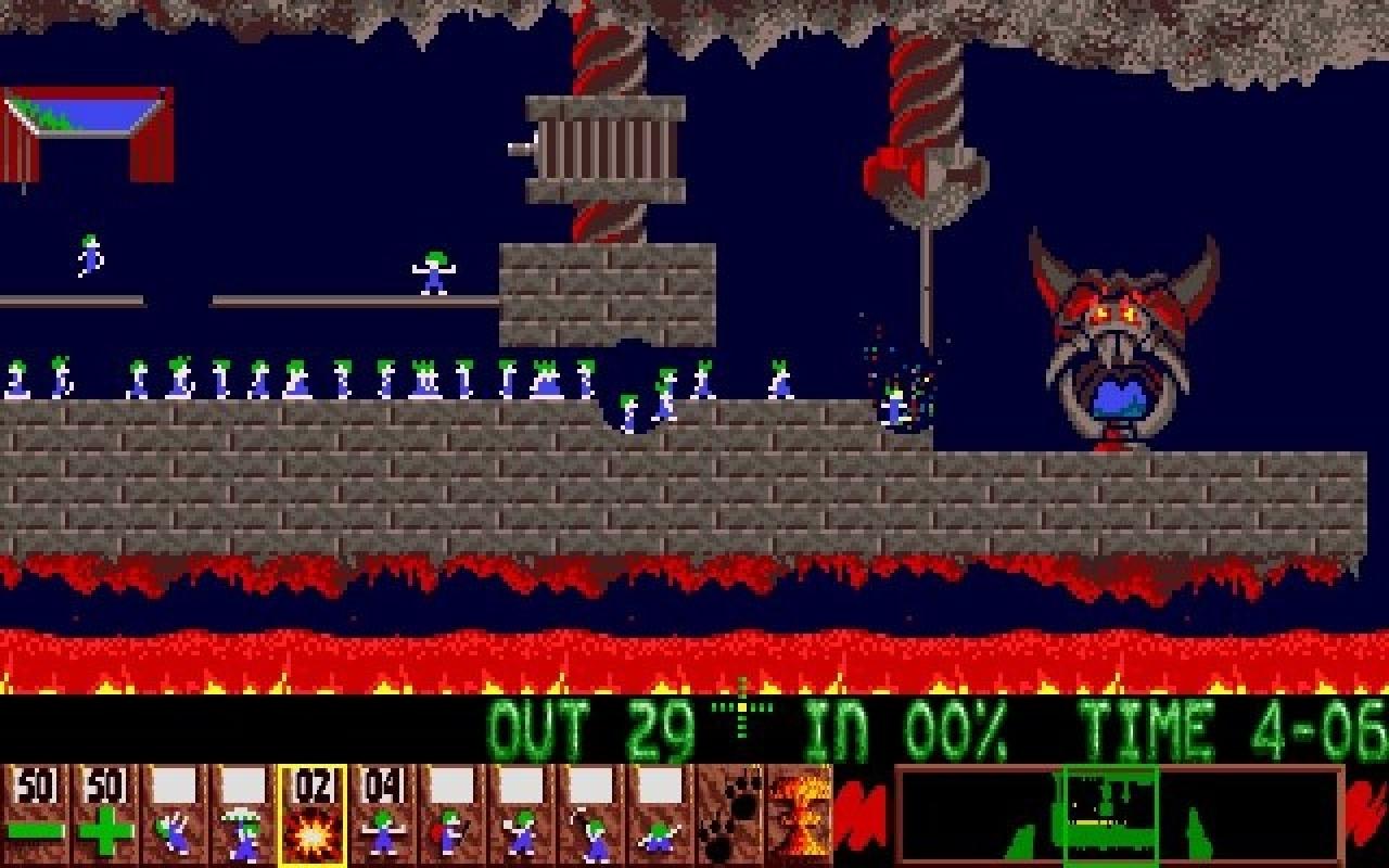[17/12/2008] Lemmings (Strategie, 1990)Spielen Sie gerne GTA? Ohne Lemmings hätte es die Action-Reihe vermutlich nicht gegeben, denn Lemmings war der erste Hit der GTA-Erfinder. Hier lassen Sie Ihre grünhaarigen Schützlinge Löcher graben, Brücken bauen und Fallen ausweichen, um sie zum Level-Ausgang zu lotsen. Und schon damals war die Musik der Hammer! Wer zwei Mäuse anschließt, darf gegen andere antreten. Aber wer hat schon zwei Mäuse zu Hause? Noch mehr Retro-Spiele: Atari VCS 2600, Commodore 64, Mattel Intellivision, CBS Colecovision, Vectrex