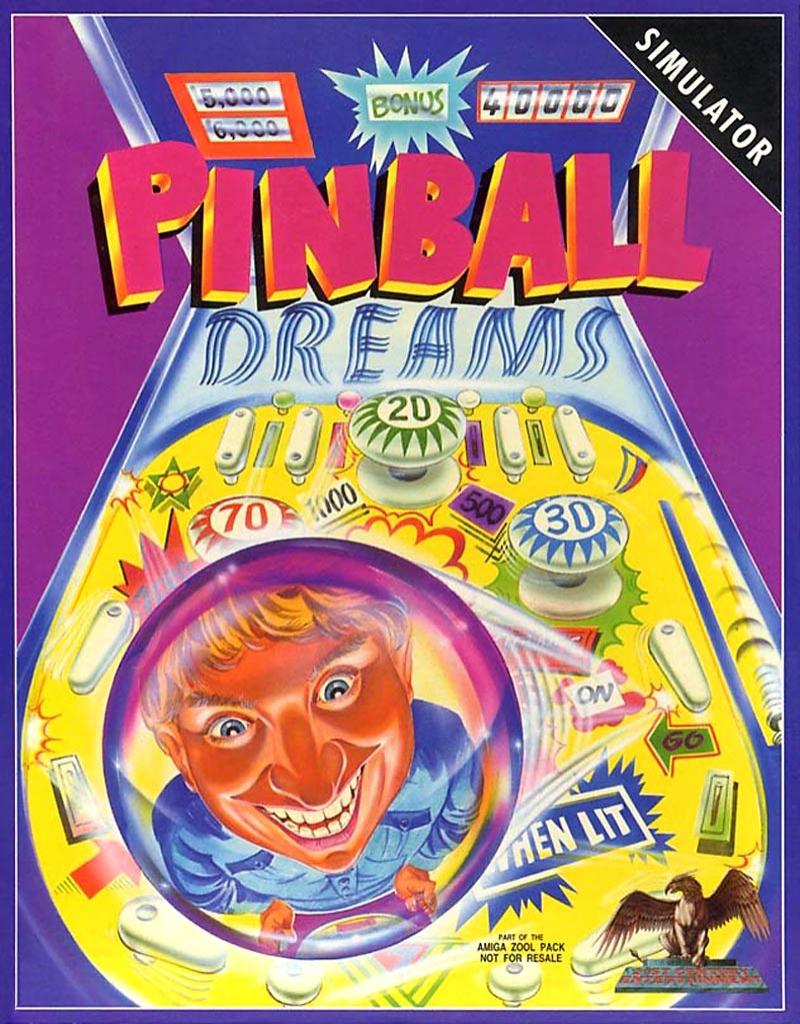 [17/12/2008] Pinball Dreams (Flipper, 1992)Amiga-Besitzer flipperten zunächst mit Pinball Wizard. Dann erschien Pinball Dreams und stellte alles in den Schatten. So realitätsnah simulierte Kugeln gab es vorher nicht. Die vier Tische des Spiels sind auch heute noch brauchbar, genau wie die Fortsetzungen Pinball Fantasies und Illusions. Entwickelt hat das Spiel übrigens die schwedische Firma Digital Illusions (heute EA DICE), inzwischen bekannt durch die Battlefield-Reihe und Mirror's Edge.Noch mehr Retro-Spiele: Atari VCS 2600, Commodore 64, Mattel Intellivision, CBS Colecovision, Vectrex