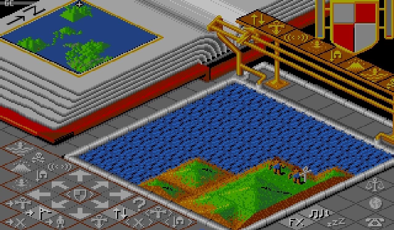 [17/12/2008] Populous (Strategie, 1989)Als Peter Molyneux noch jung war, entwickelte er bei Bullfrog diese erste aller Göttersimulationen. Und göttlich spielt sie sich auch. Der Spieler ebnet für sein Volk die Landschaft, züchtet Nachwuchs und erschafft Ritter, die den Feind niedermähen und dessen Hütten abfackeln. Mit Nullmodem-Kabel lassen sich zwei Amigas zusammenschließen, um gegen einen menschlichen Spieler anzutreten. Immer noch genial! Noch mehr Retro-Spiele: Atari VCS 2600, Commodore 64, Mattel Intellivision, CBS Colecovision, Vectrex