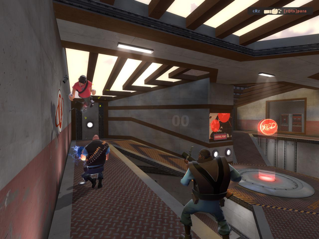 [23/12/2008] Besonders wichtig auf der Team Fortress 2-Karte Stag: Die Basenmitte halten!