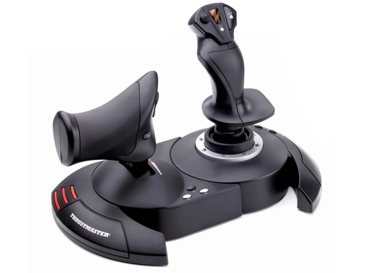 [09/12/2008] Joystick mit Schubhebel für 40 Euro: Thrustmaster T-Flight Hotas X