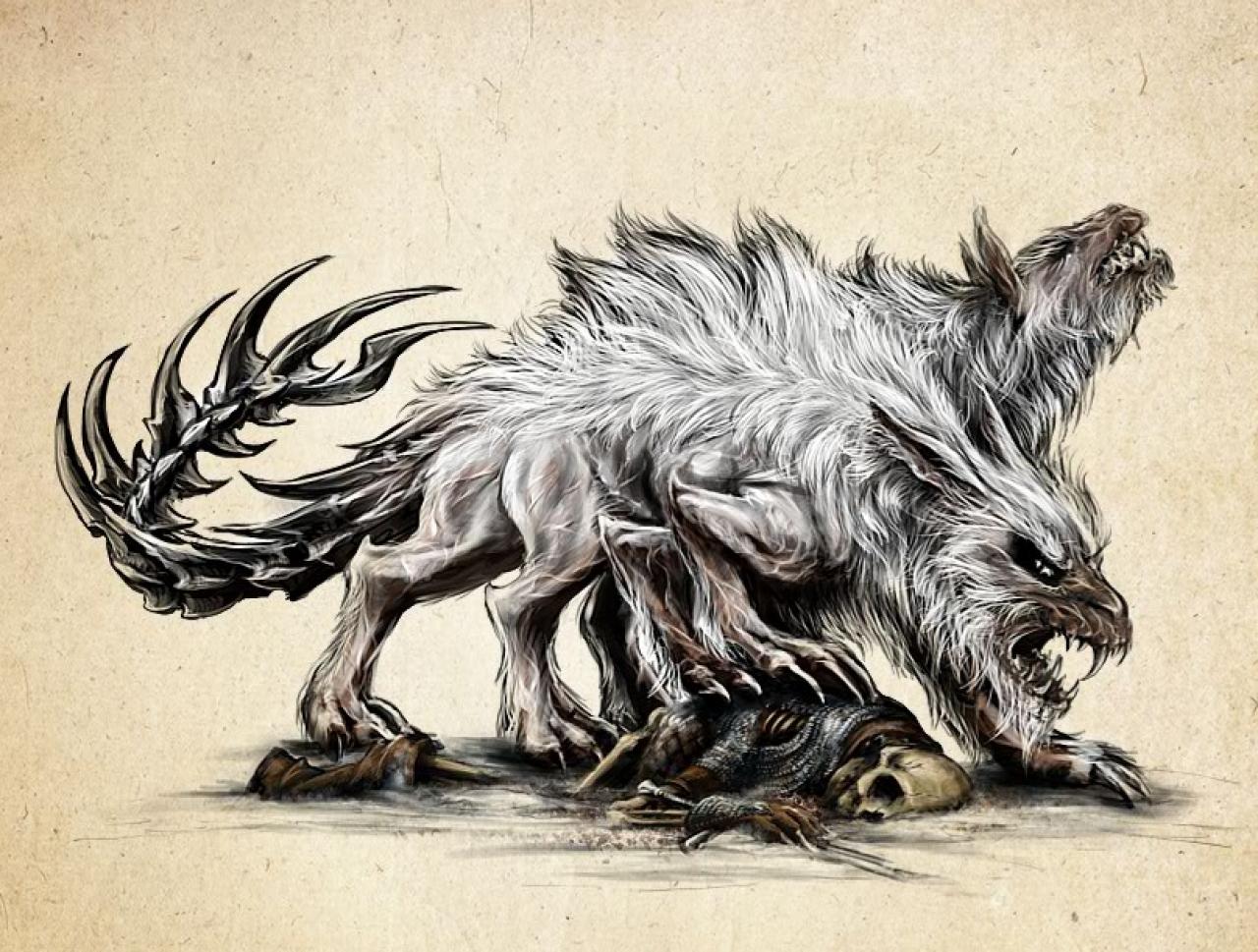 [20/12/2008] Ein frühes Artwork zu Das Schwarze Auge: Demonicon
