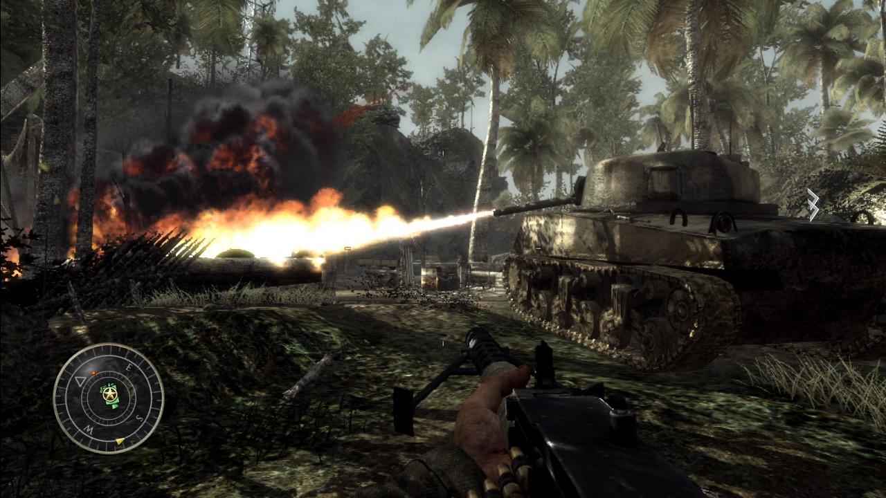 [10/12/2008] Der Dschungel aus Call of Duty: World at War. (4)