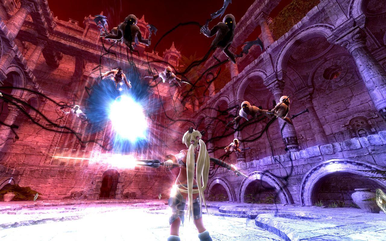 [24/12/2008] X-Blades: Screenshot aus dem Actionspiel.