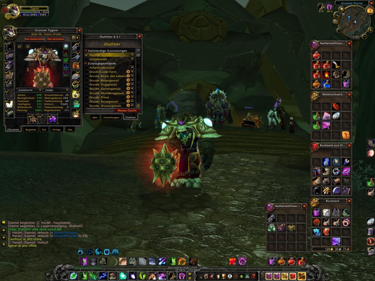 [19/01/2009] Outfitter für World of Warcraft