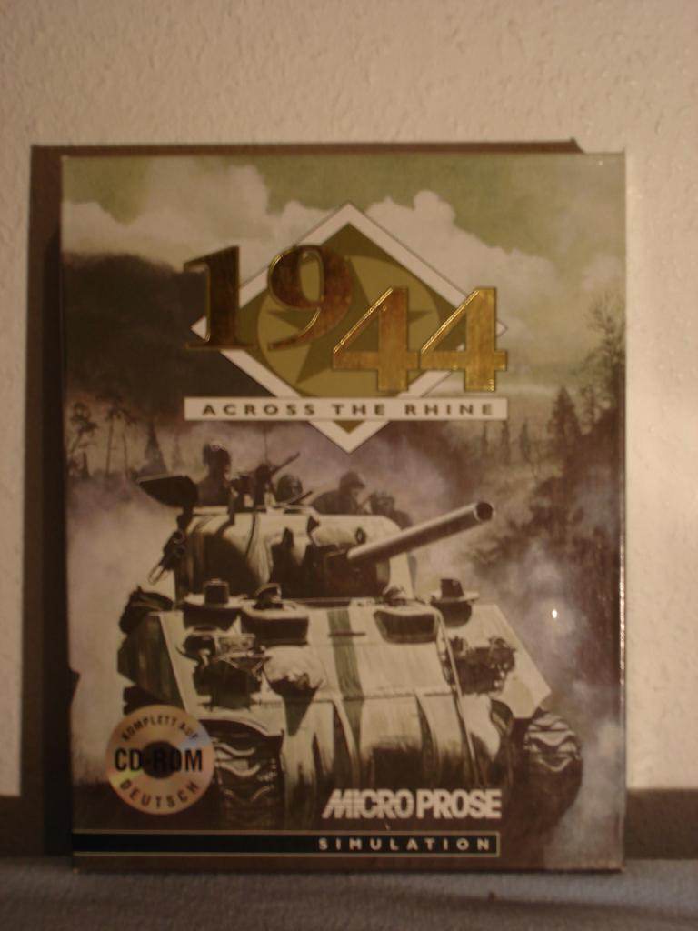 [08/01/2009] Eingesendet von Mothman - 1944: Across the Rhine. In diesem Strategiespiel ging es primär um Panzer ...