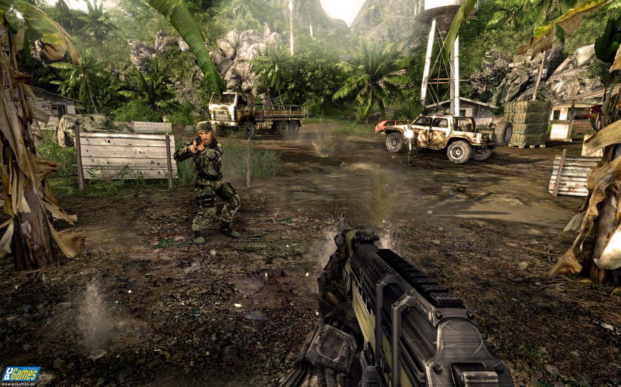 [22/01/2009] Crysis WarheadEine Dschungel-Spieleliste ohne Crysis Warhead ist wie eine Pizza ohne Belag. Weil der Belag aber nicht satt macht, steht Psycho auf dem letzten Platz. Und das, obwohl wir gar keine Platzierungen vergeben. Wir wissen einfach, dass Sie die Reihenfolge als Rangliste interpretieren. Ziel des Ganzen: Ein (fast) unvorhersehbarer erster Platz …Größter Unterschied zum Dschungel-Camp: Es gibt nur einen Psycho.