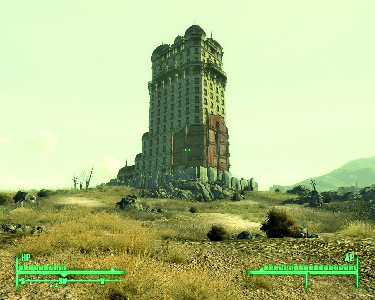 [13/01/2009] Den Tenpenny-Tower können Sienicht übersehen. Mr. Burke wartet oben auf Sie.