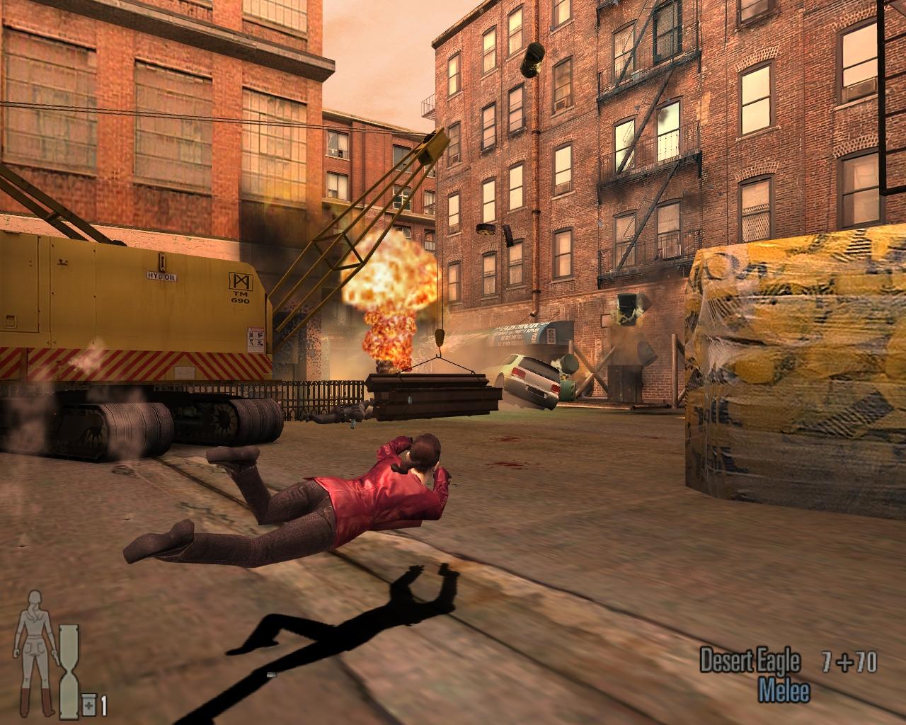 [15/01/2009] Stilvoll und elegant fliegt Mona im inoffiziellen Max Payne 2-Add-on durch die Straßen.