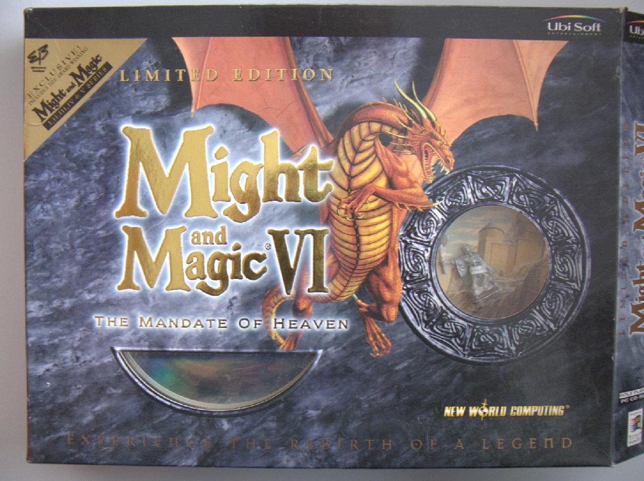 [07/01/2009] Might and Magic VI in der begehrten Collector's Edition.