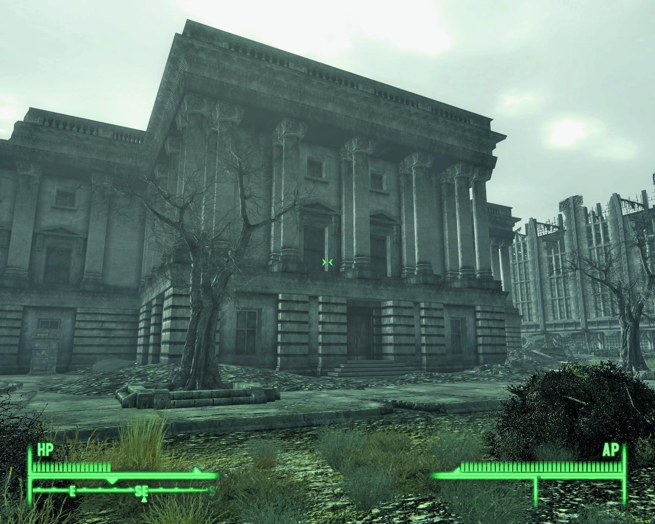 [13/01/2009] Dieses Gebäude westlich des Jefferson Memorials beherbergt die Bibliothek.