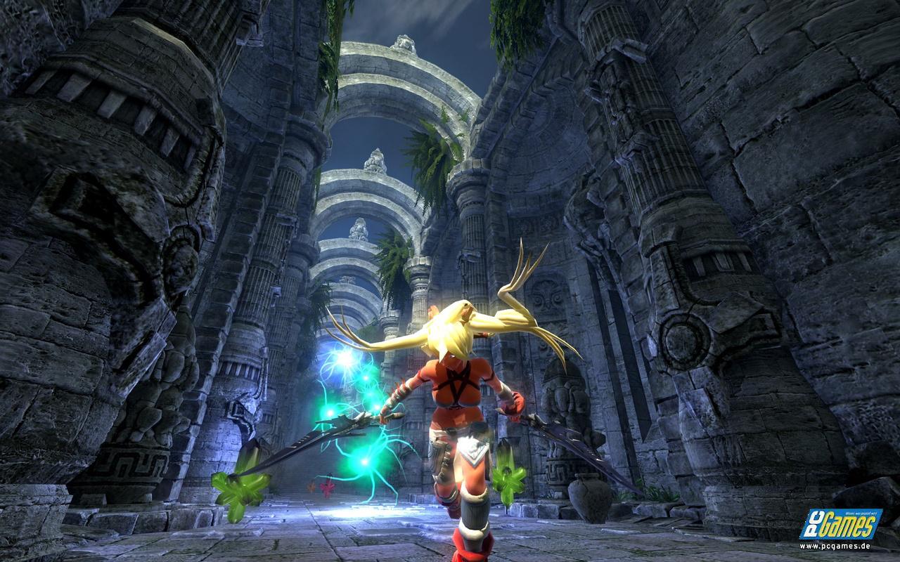 [08/01/2009] X-Blades: Screenshot aus dem Actionspiel.