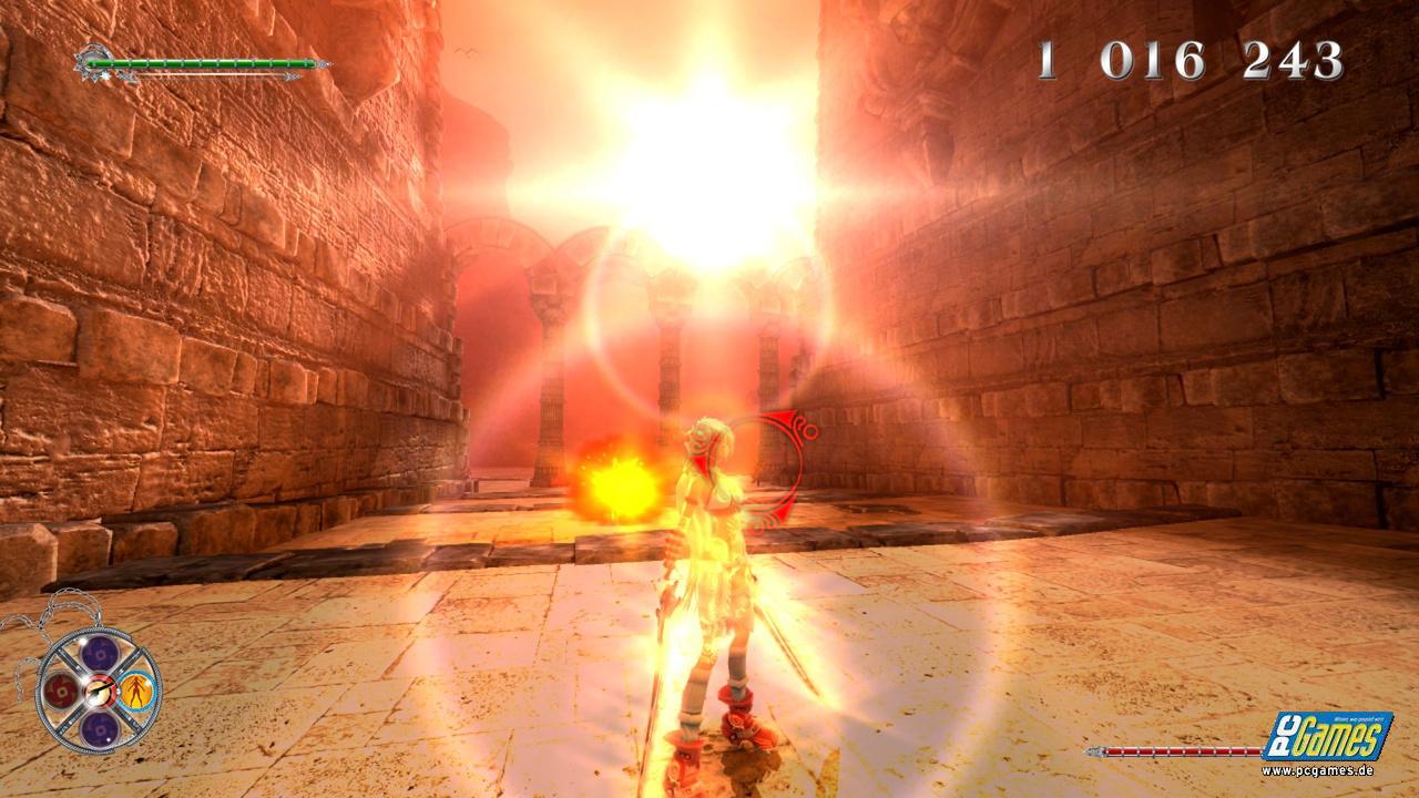 [08/01/2009] X-Blades: Screenshot aus dem Actionspiel.