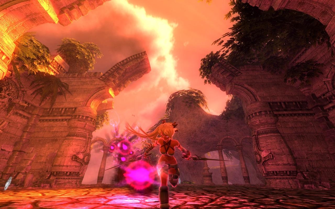 [11/01/2009] X-Blades: Screenshot aus dem Actionspiel.