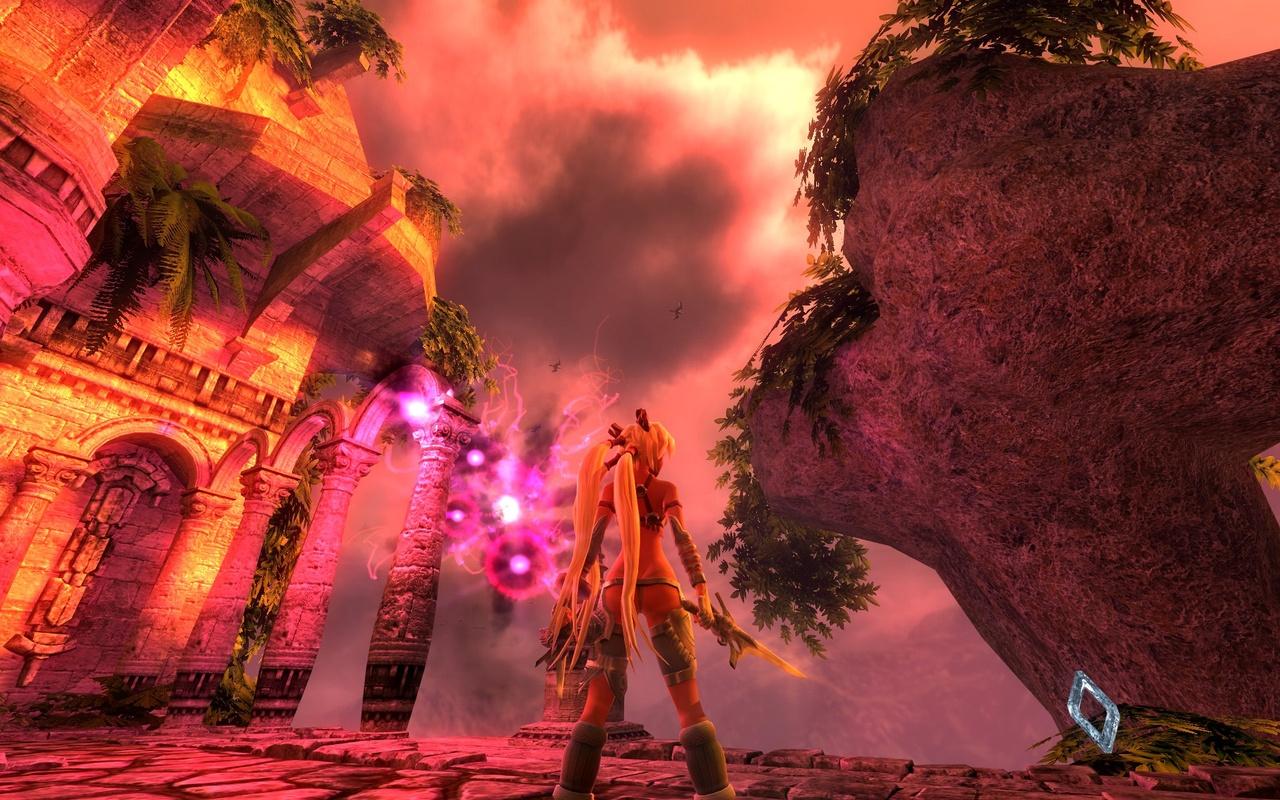 [11/01/2009] X-Blades: Screenshot aus dem Actionspiel.