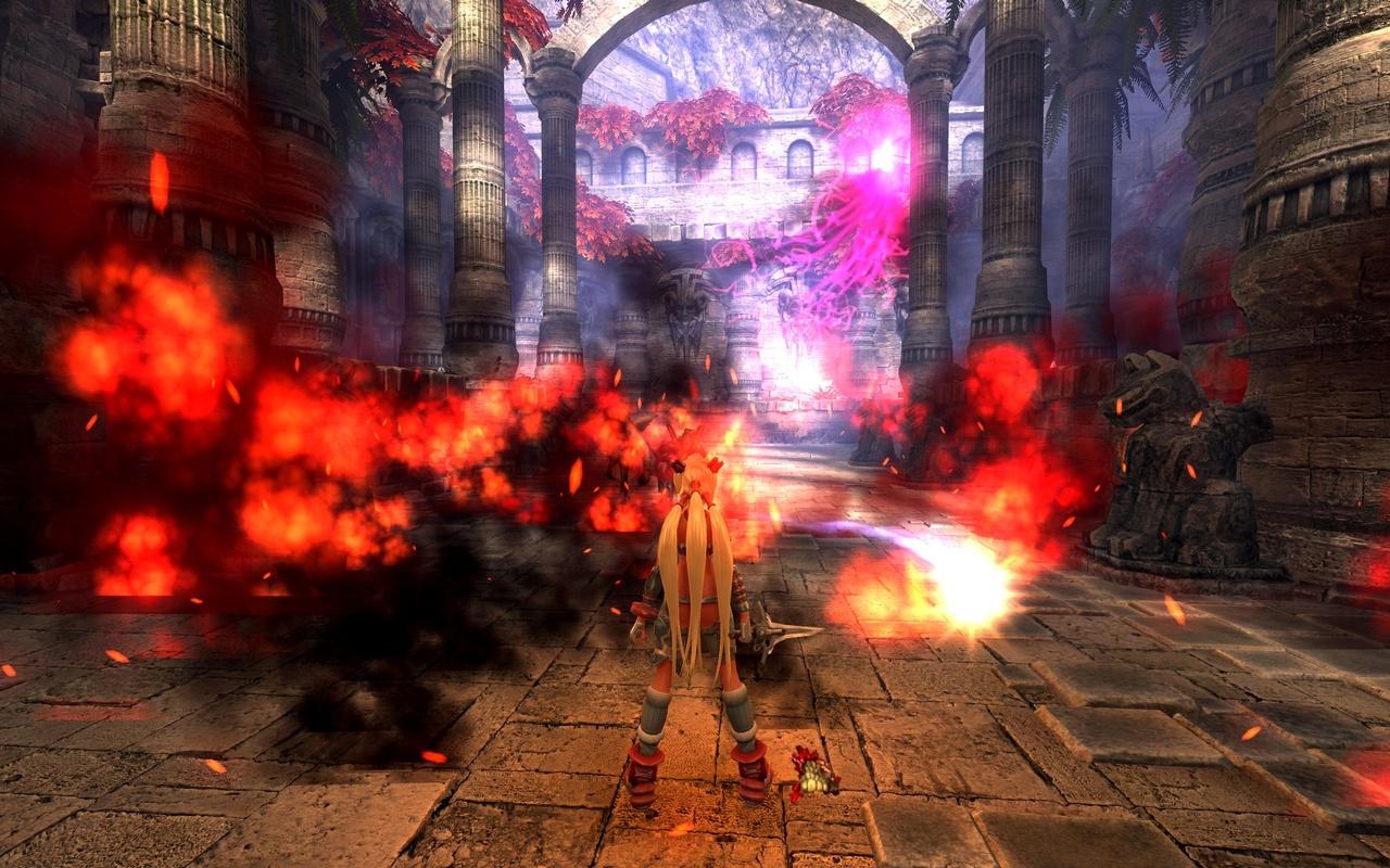 [11/01/2009] X-Blades: Screenshot aus dem Actionspiel.