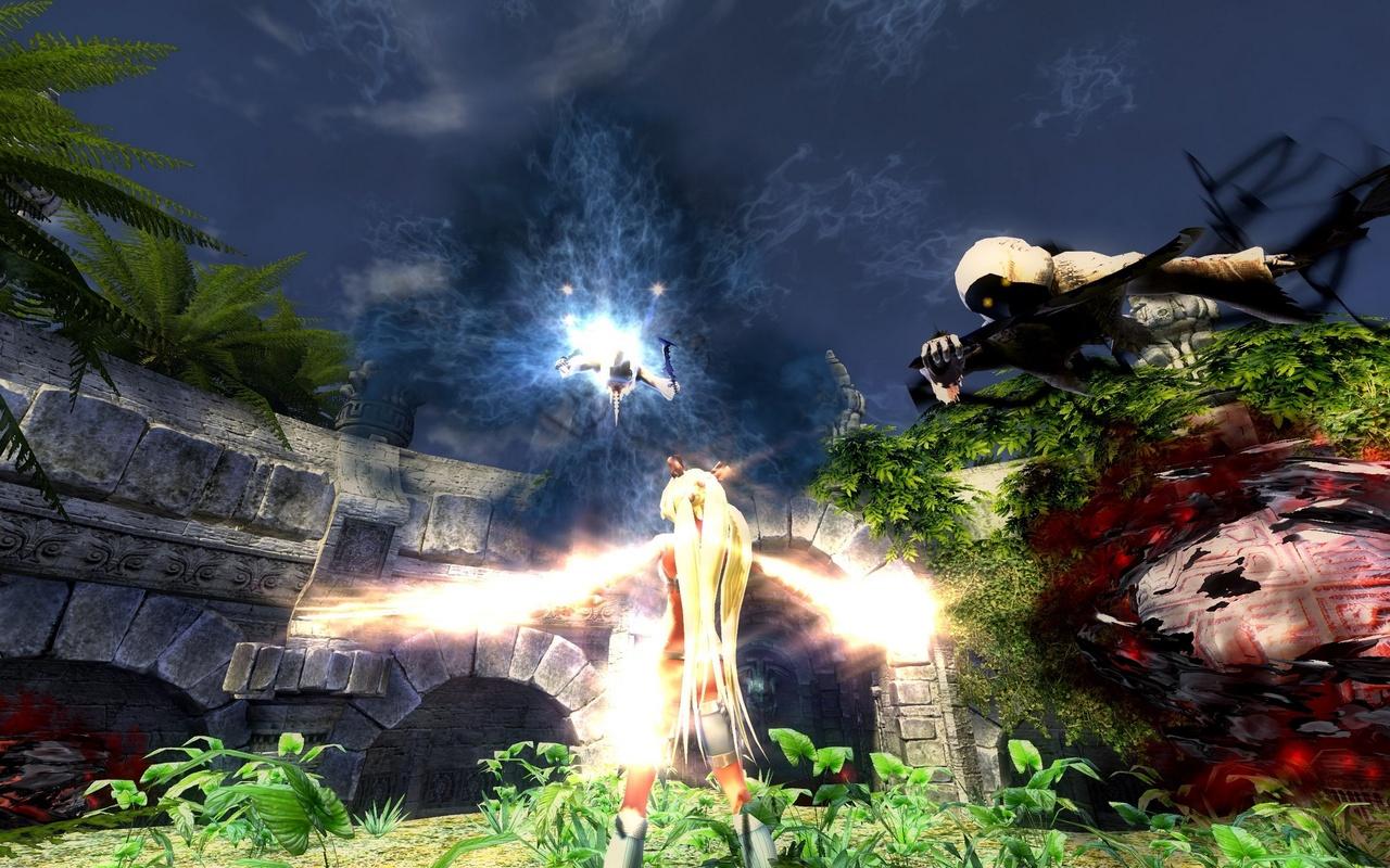 [11/01/2009] X-Blades: Screenshot aus dem Actionspiel.