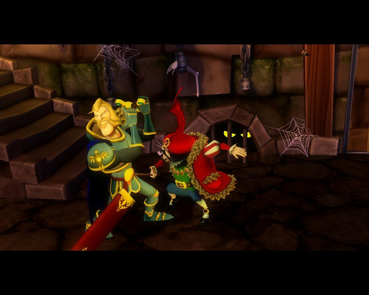 [18/02/2009] Der arrogante Paladin Ambrosius kassiert ein Ding von Ceville. Erst zum Spielende arbeiten die beiden zusammen, um das Königreich zu retten. 