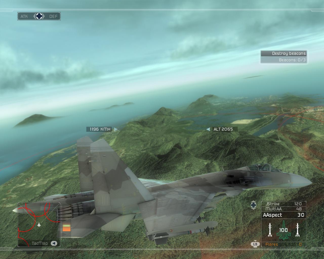 [09/02/2009] Screenshot zu Tom Clancy's H.A.W.X. (5)