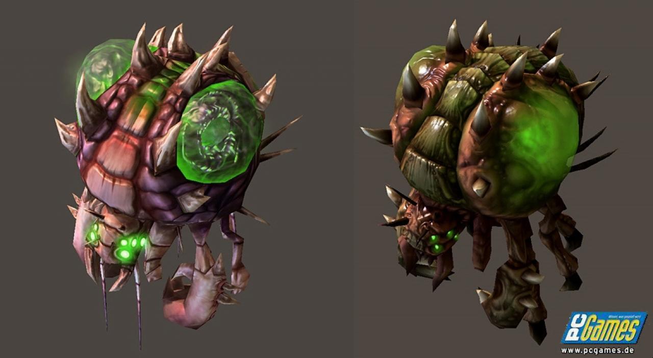 [19/02/2009] Screenshots und Concepts aus Starcraft 2.