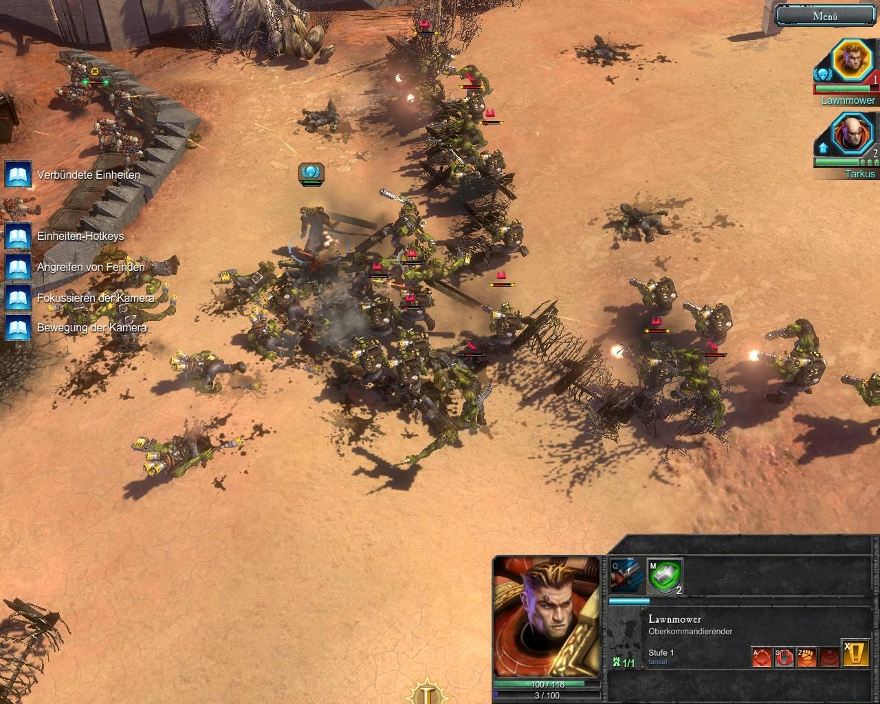 [23/03/2009] In der ersten Mission der Kampagne eilen Sie Captain Davian Thule zu Hilfe, dessen Position von Orks umstellt ist. Räumen Sie den Weg frei!