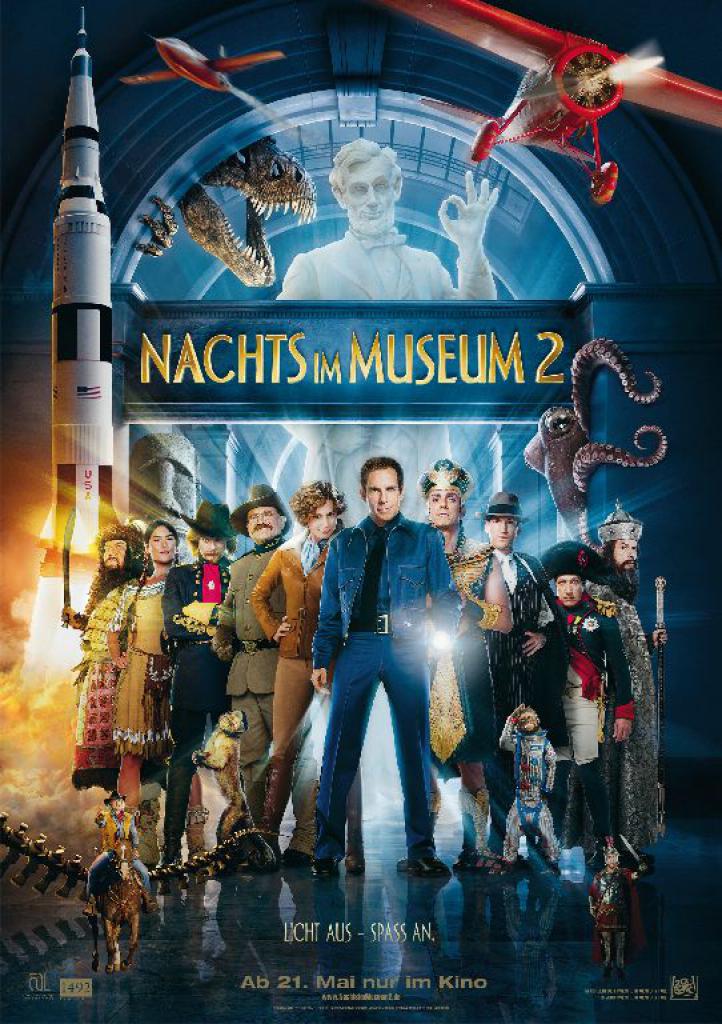 [02/03/2009] Nachts im Museum 2: Nicht mehr und nicht weniger als eine reine Verlängerung des ersten Teils. 