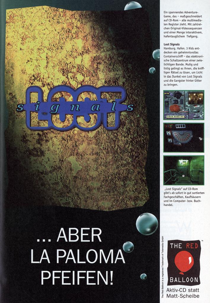 [13/03/2009] Wer uns diese Werbung zu erklären vermag, gewinnt ein Spiel aus der Kiste des Grauens.