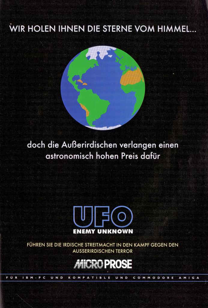 [11/03/2009] Ein Wortspiel erster Güte: „Sterne vom Himmel“, „astronomisch hoher Preis“, köstlich. Was genau die gelb markierten Gebiete auf der Weltkugel symbolisieren, scheint unklar definiert. Im Westen Südamerikas ein Gebirge? Macht Sinn, die Anden. Im Zentrum Süd-Afrikas eine Wüste? Macht Sinn, die Sahara. Aber warum Kuba?! Vielleicht handelt es sich ja um die Ziele des „außerirdischen Terrors“, wer weiß das schon …