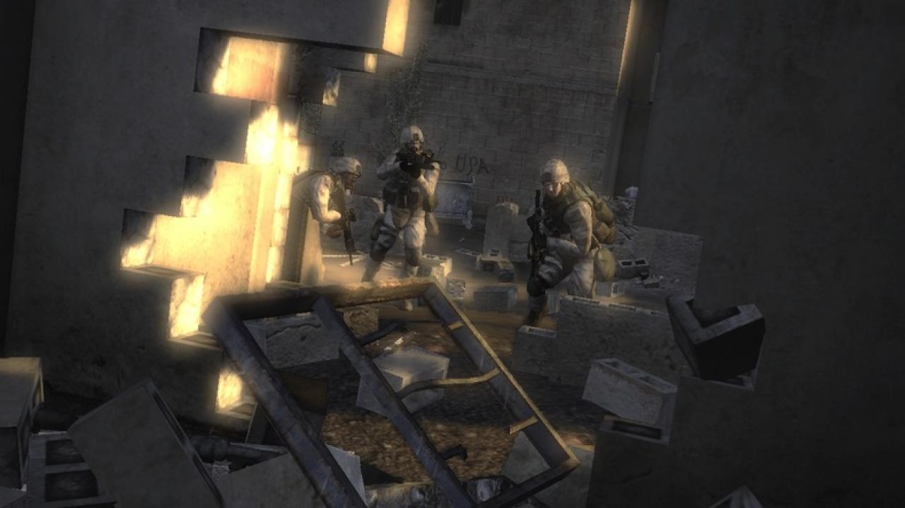 [16/04/2009] Laut Entwickler Atomic Games sei die Umgebung in Six Days in Fallujah zu 100 Prozent zerstörbar.