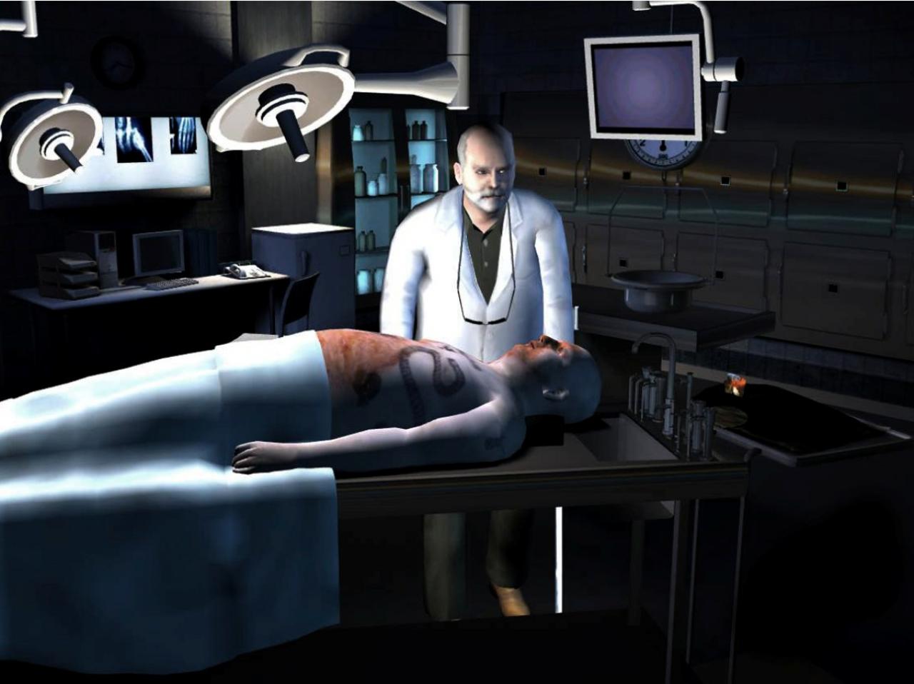 [23/04/2009] CSI: Eindeutige Beweise (2007, in Kooperation mit Ubisoft)Telltale’s erstes Spiel für PC und Konsole (Xbox360, Wii). Es schien, als habe Telltale kein Gefallen an der Lizenz gefunden, die Beweislast spricht gegen CSI: Zu niedriger Schwierigkeitsgrad, repetitives Gameplay, fünf langweilige Fälle. Mit dabei: Ein Mann ohne Bart, der eigentlich einen Bart haben sollte. Und ein paar nicht-originale Synchronsprecher.