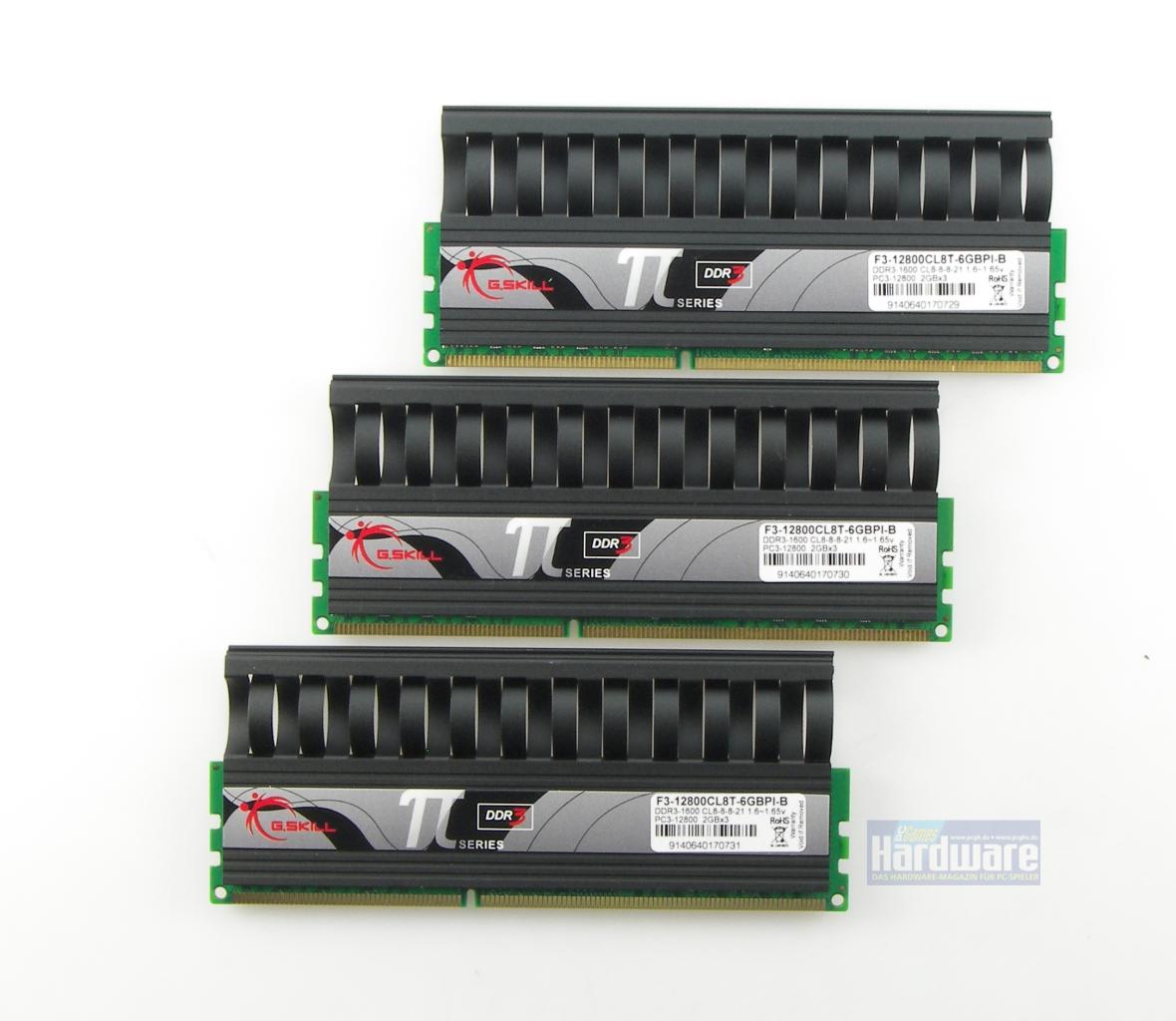 [09/04/2009] Dreier-Kit DDR3-RAM von G.Skill, sinnvoll bei Sockel 1366