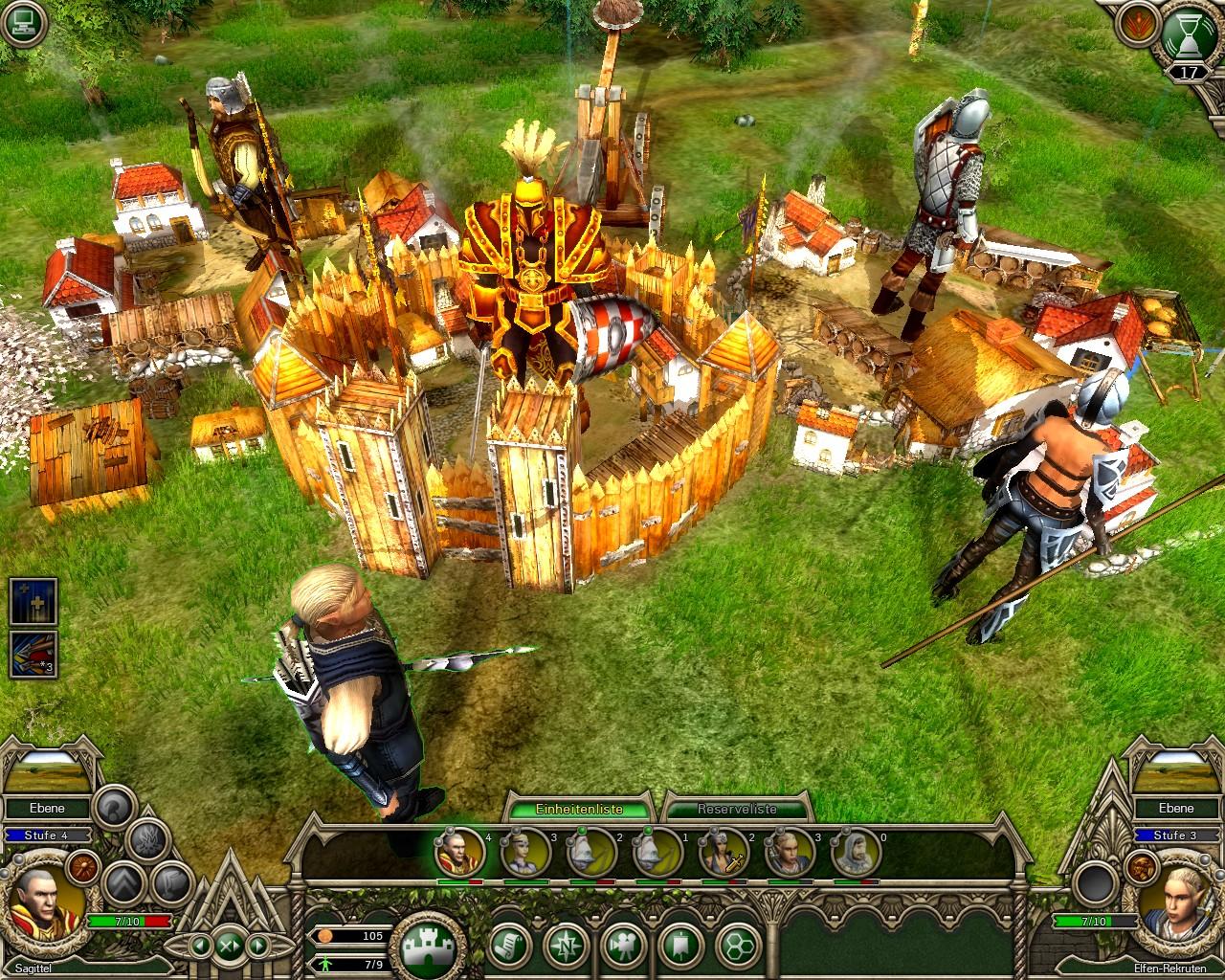 [23/04/2009] Elven Legacy bietet hübsche Gegner und verschiedene Zoomstufen.