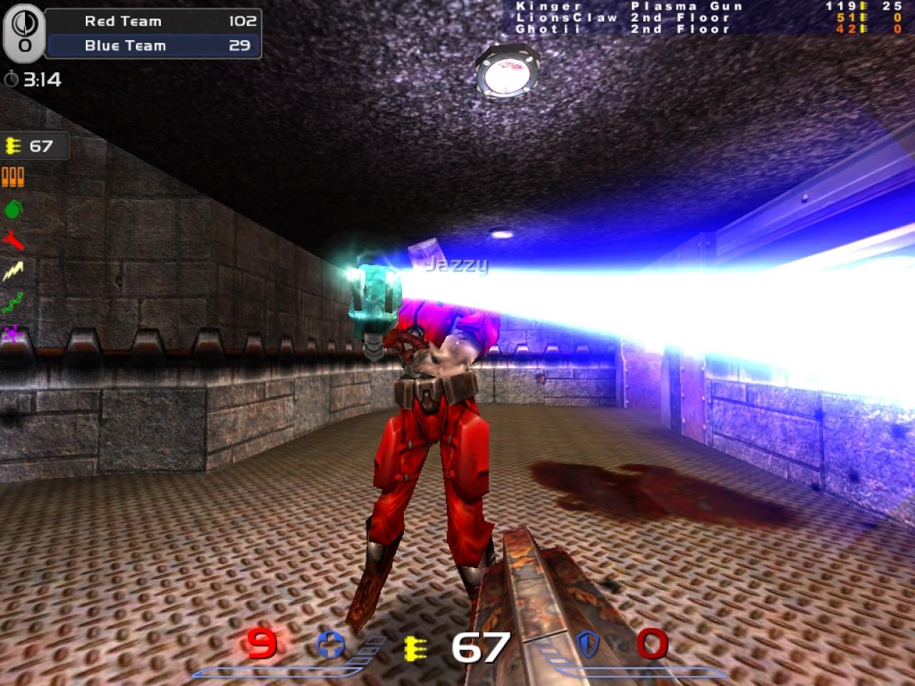 [02/04/2009] Quake Live: Eine Railgun tötet beispielsweise nach dem ersten Treffer. Besonders ärgerlich wenn ein externes Programm dem Gegner hilft.