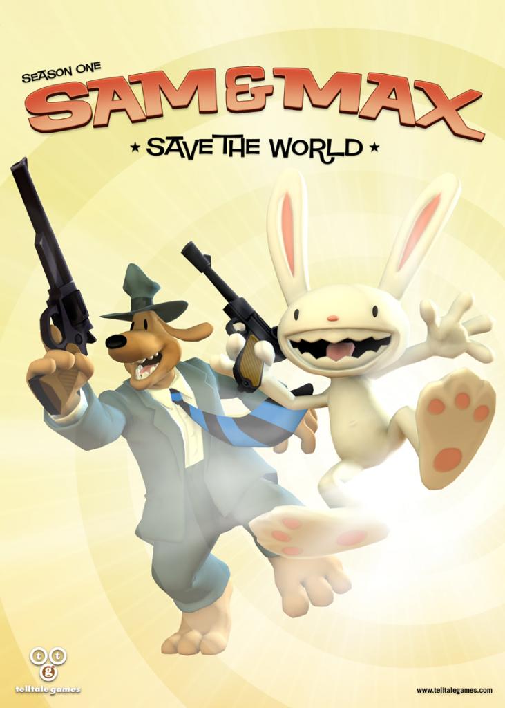 [23/04/2009] Sam & Max: Save the World (Season One) (2009)Anfang 2009 benannte Telltale die erste Staffel von Sam & Max in Sam & Max: Save the World um. Die erste Staffel für PC ist mittlerweile komplett über GameTap, Steam und den Telltale-Store zu beziehen sowie im Einzelhandel, inklusive deutscher Sprachausgabe. Eine Wii-Version erschien Ende 2008, die Xbox-Live-Arcade-Fassung befindet sich derzeit in Entwicklung.