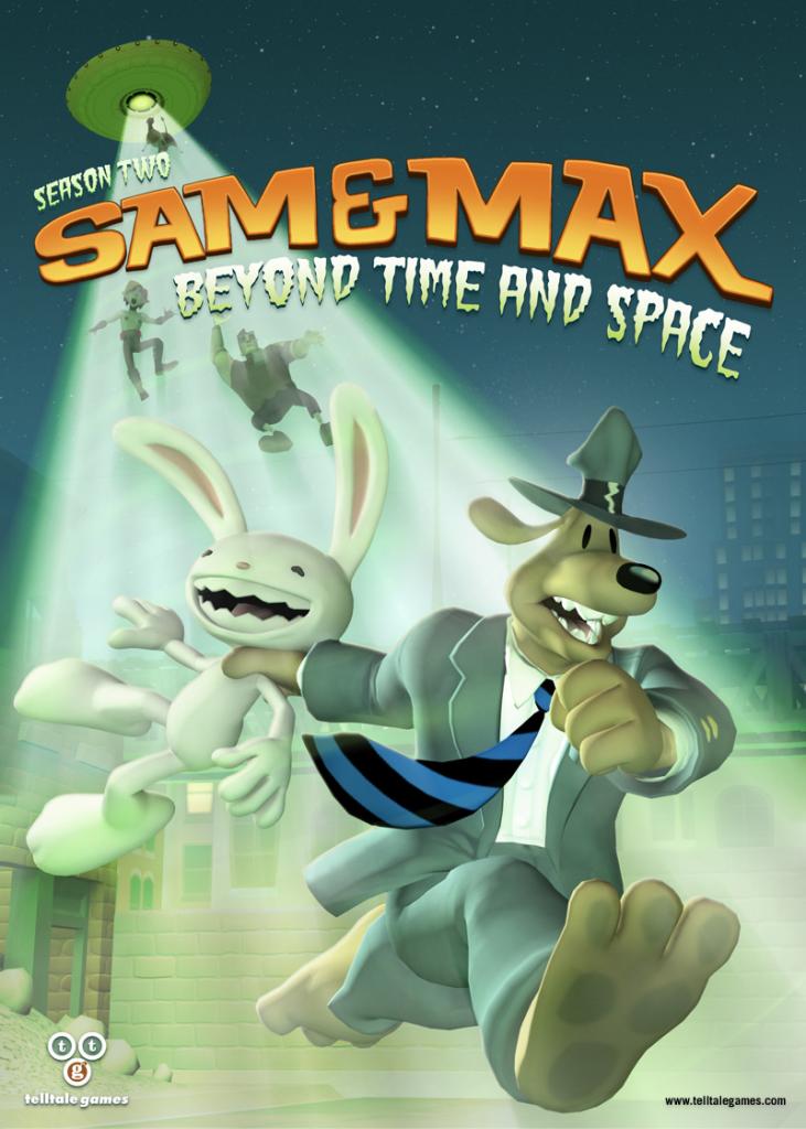 [23/04/2009] Sam & Max: Beyond Time and Space (Season Two)Season Two hört mittlerweile auf den Namen Sam & Max: Beyond Time and Space. Über Publisher Atari erscheint die komplette Staffel voraussichtlich im Juni 2009 im Einzelhandel, komplett lokalisiert. Bis dato können Sie Staffel 2 nur über GameTap, Steam und den Telltale-Store beziehen. Eine Wii-Version erscheint ebenfalls im Juni, eine Xbox-Live-Arcade-Fassung ist bereits angekündigt.