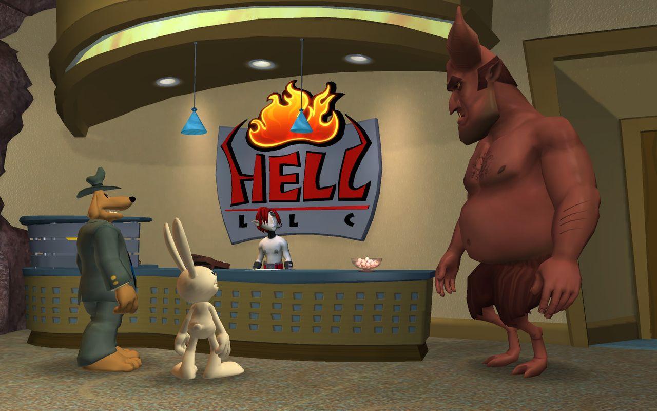 [23/04/2009] Sam & Max: Season Two – What’s new, Beelzebub? (2008)Sam & Max reisen in die Hölle, um Bosco nach Hause zu bringen. Den hat’s am Ende von Chariots of the Dogs nämlich unter die Erde gebracht. Kurios: Die Hölle sieht aus wie ein Büro. Und funktioniert recht bürokratisch. Mit dabei: Der Teufel höchstpersönlich.