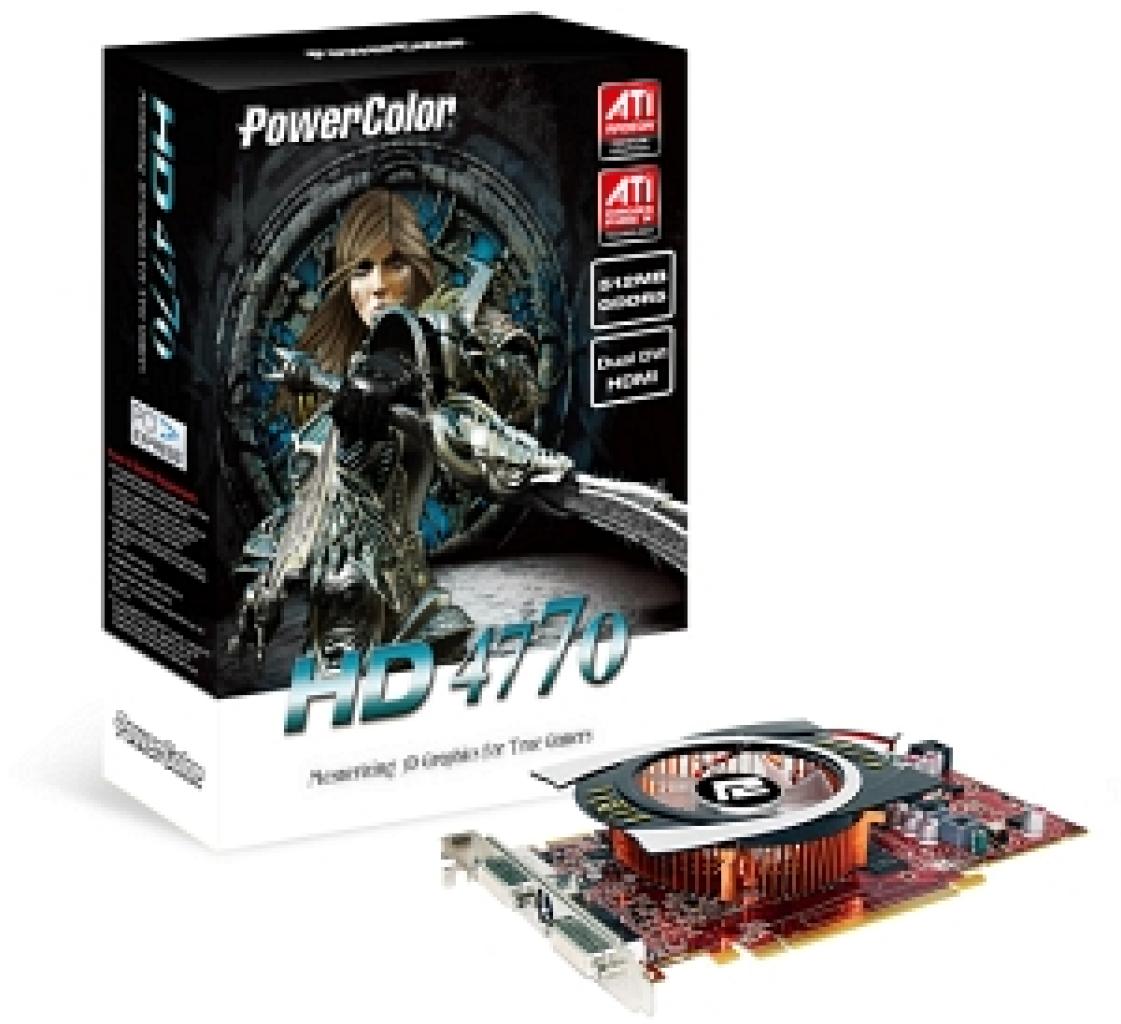 [29/04/2009] Platz 05: PowerColor Radeon HD 4770, 512MB GDDR5