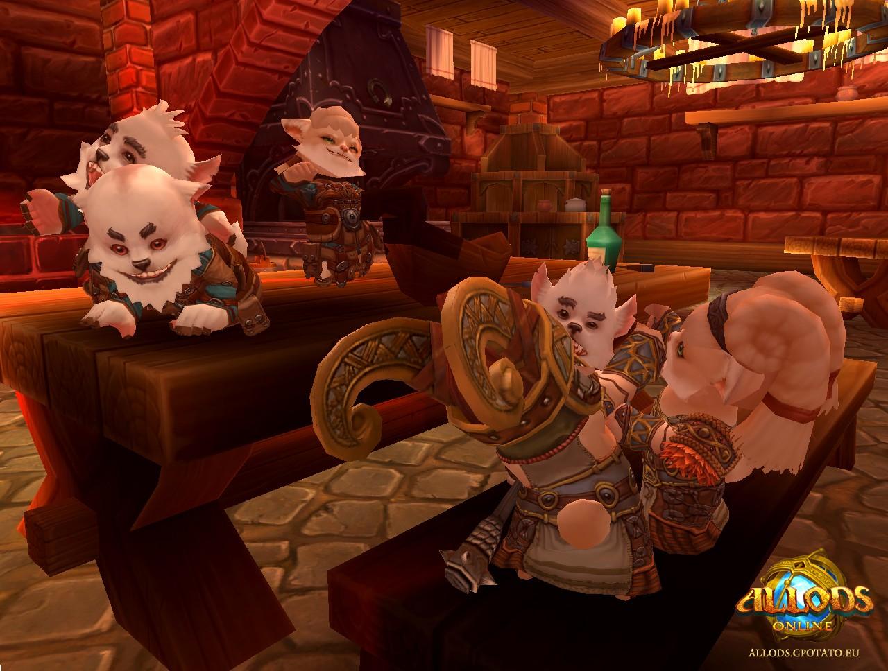[24/04/2009] Gibberlinge (Allods Online) - Die kleinen pelzigen und vorwitzigen Kreaturen sind allein durch ihr Aussehen bereits recht außergewöhnlich. Aber richtig besonders wird diese Rasse dadurch, dass sie nie alleine auftritt. Aus diesem Grund übernimmt ein Spieler von Allods Online, der sich für einen Gibberling entscheidet, auch drei der kleinen Pelzwesen.